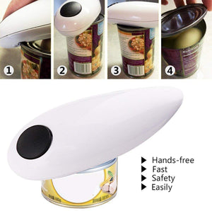 One Touch Jar Opener Automatic Grip Hands Free Battery Operated